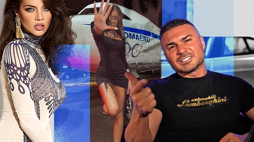 Andy Popescu și-a tras iubită nouă, sosia Cristinei ICH! "Regele bolizilor" din online o plimbă pe iubi cu private jet-ul