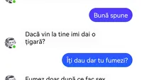 BANC | „Bună Anca, vreau să îți cer două lucruri”