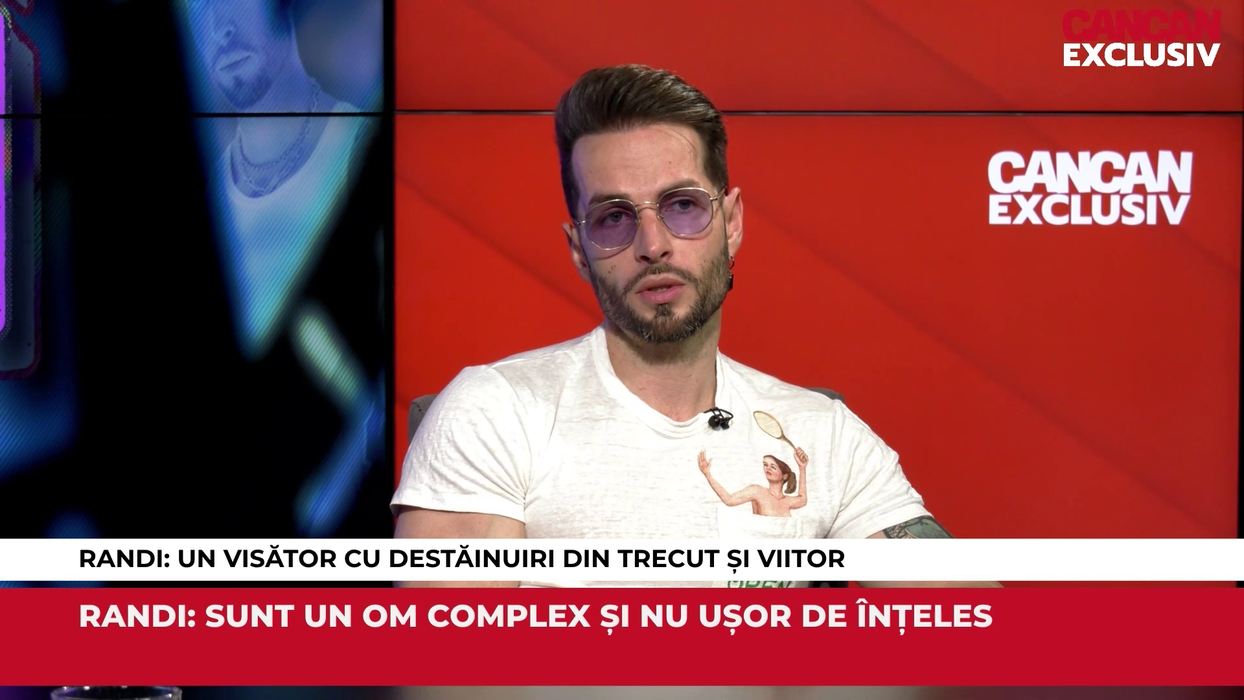 Randi a făcut spectacol în cadrul emisiunii CANCAN EXCLUSIV, difuzată pe canalul de YouTube @Cancanoficial (Foto: captură video)