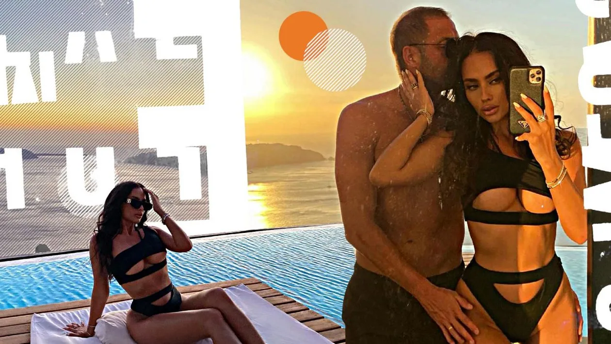 Nevasta lui Cristi Pulhac și-a etalat formele ”periculoase” la plajă! Iar costumul de baie arată tot!
