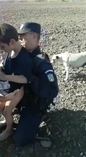 Cățelușa care a încălzit toată noaptea copilul dispărut din Rast a devenit celebră pe internet