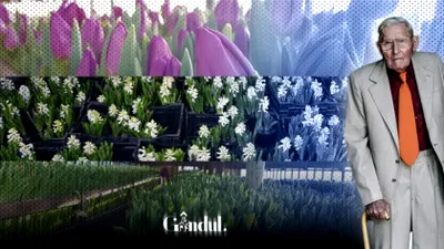 Cel mai bătrân florar din Europa a fost din România. Secretul arădeanului care a vândut milioane de flori până în ultima clipă a vieții