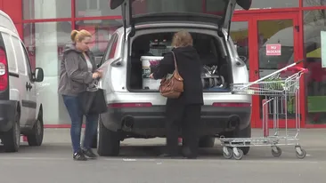 In timp ce Catalin Munteanu e tintuit la pat, sotia insarcinata in opt luni cumpara lavabila si trafalet pentru casa!