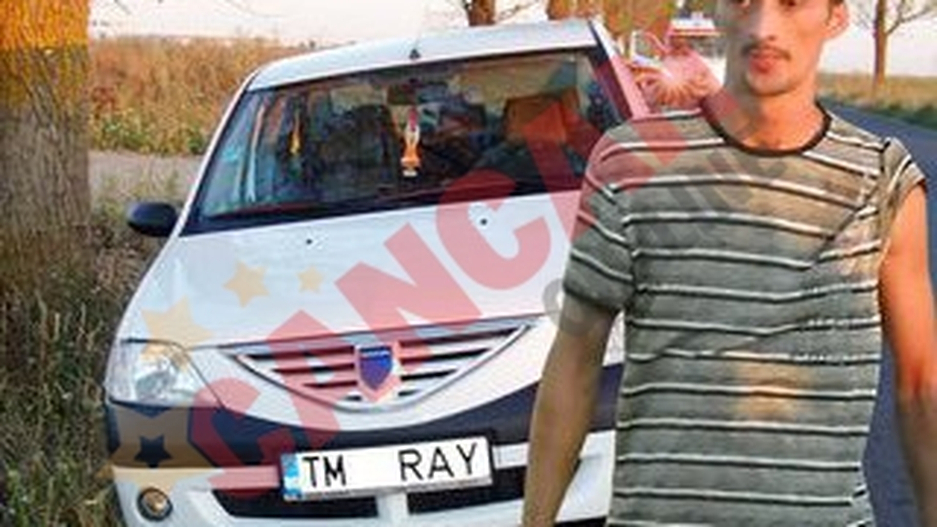S-a aruncat din masina la 90 km/h