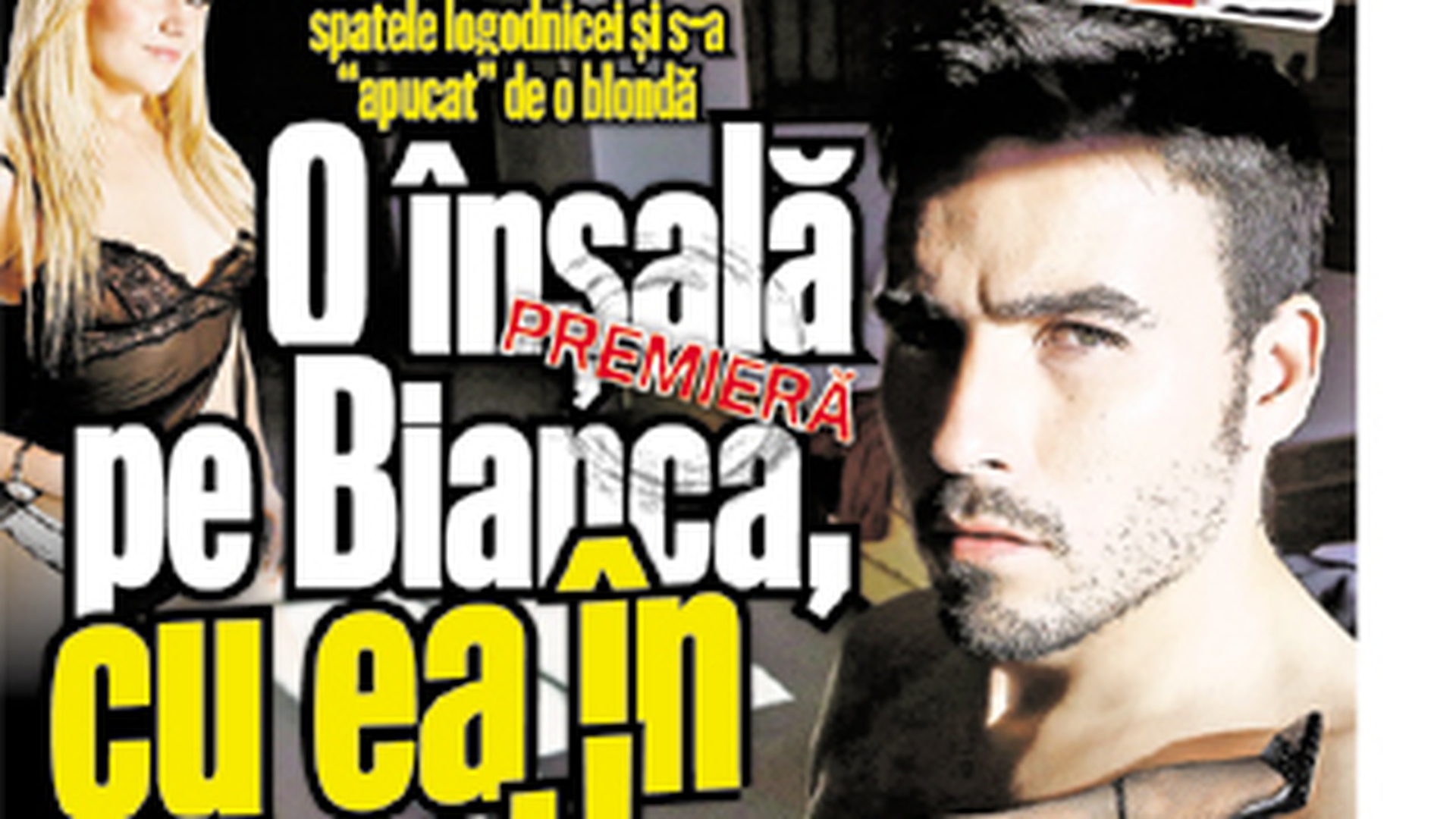 A aparut noul CANCAN de Weekend! "Printul" o insala pe Bianca, cu ea in pat!