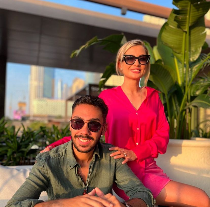 Armin Nicoară și Claudia Puican. (sursă - instagram.com/arminnicoară)