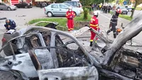 Cine este omul de afaceri care a ars de viu în mașina care a explodat, în Arad. SRI exclude varianta unui atac terorist. FOTO