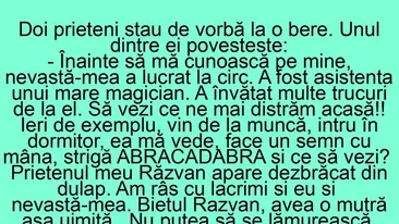 BANC | Înainte să mă cunoască pe mine, nevastă-mea a lucrat la circ!