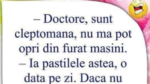 BANC | ”Domnule doctor, sunt cleptomană!”
