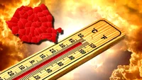 România, lovită de un aer tropical! Temperaturi de aproape 40 de grade și fenomene extreme