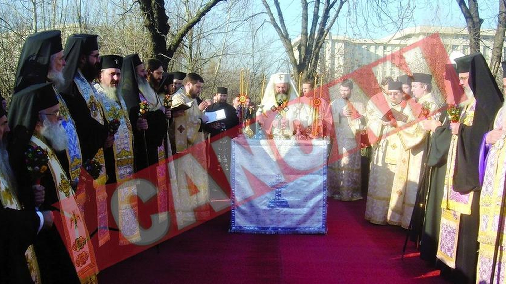 Catedrala Neamului se construieste pe un teren revendicat