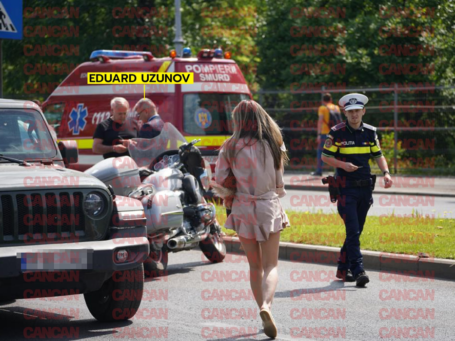 Fiica lui Eduard Uzunov, accident pe străzile Capitalei/ Foto: CANCAN.RO