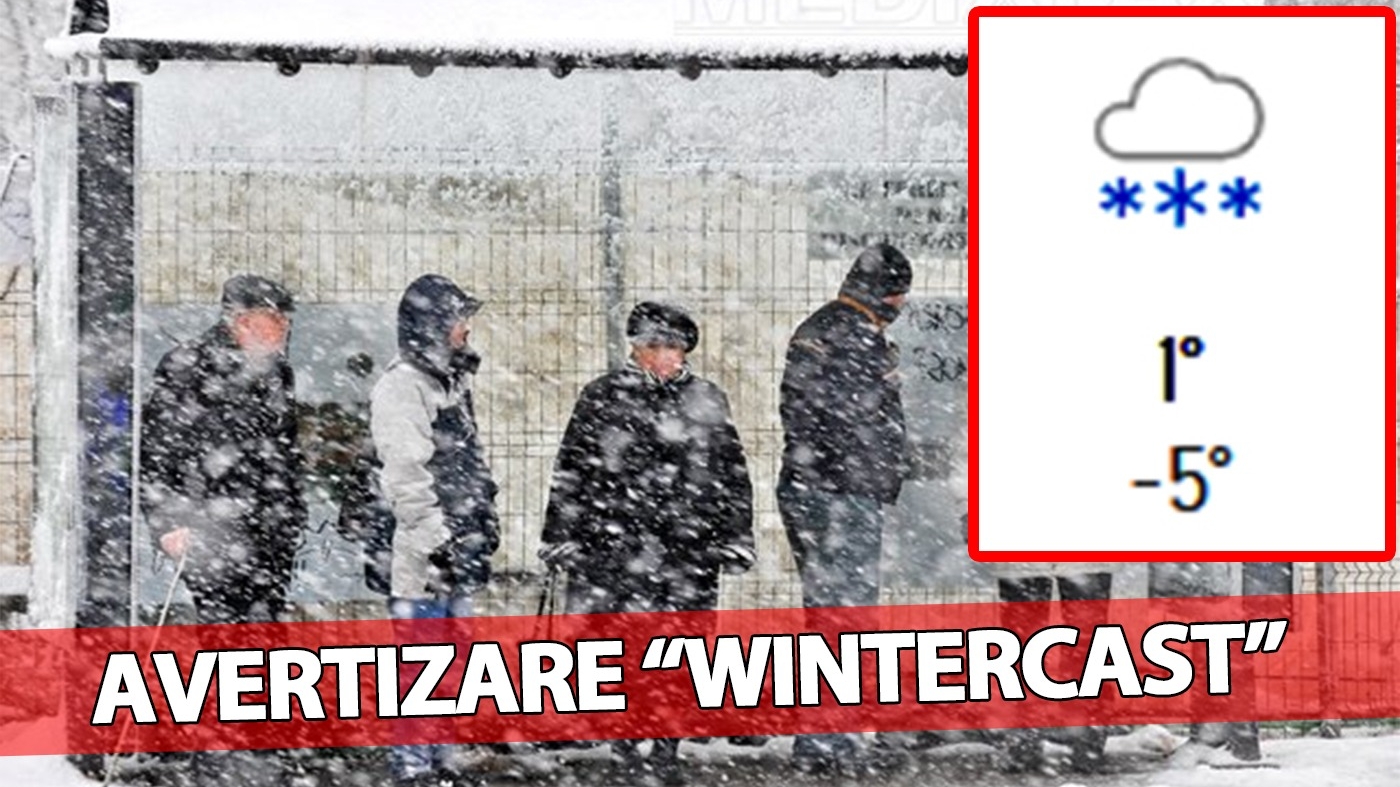 Iarnă cruntă în toată România. Pe ce dată se întorc ninsorile în București, potrivit meteorologilor Accuweather