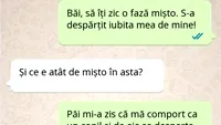 BANC | Să îți zic o fază mișto. S-a despărțit iubita mea de mine
