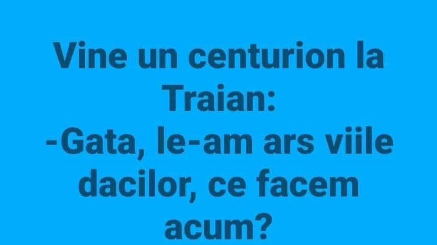 BANCUL ZILEI | Traian si centurionul