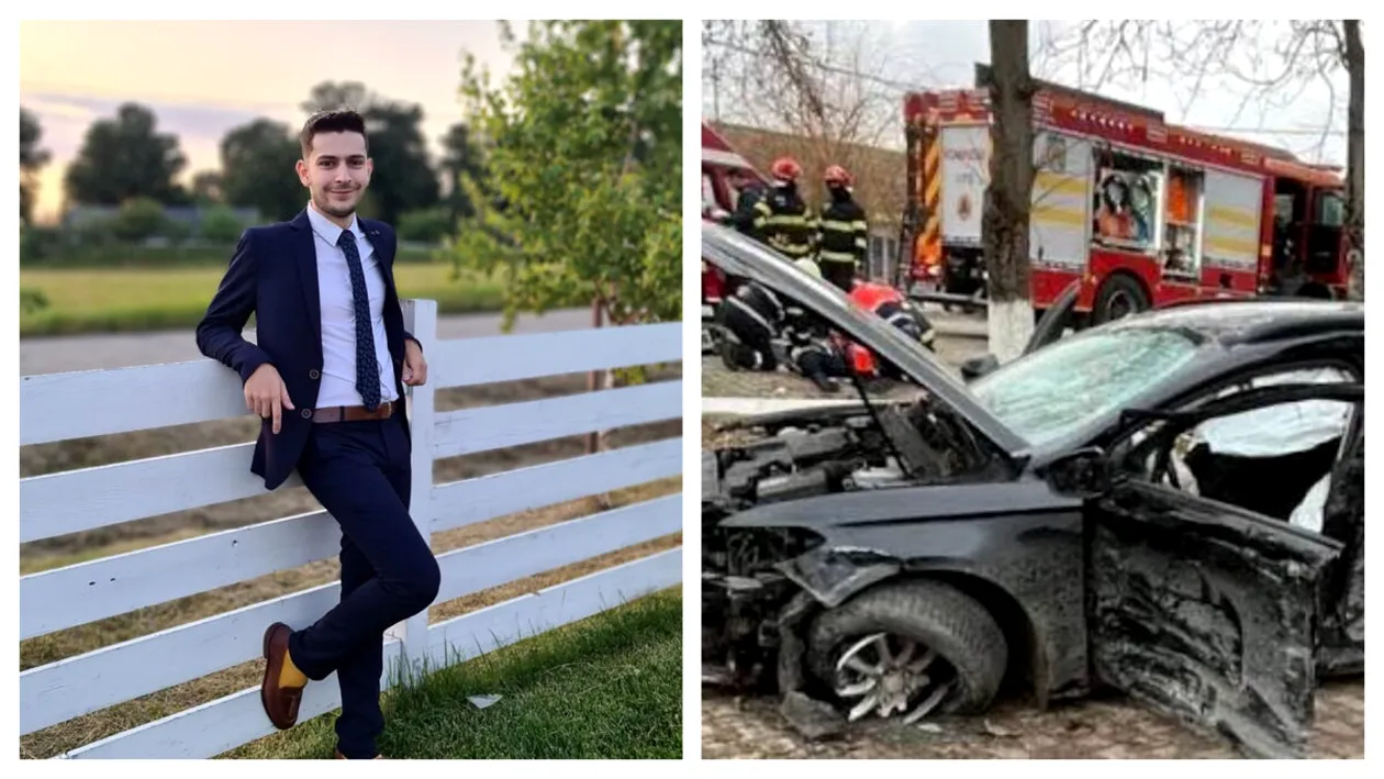 Cine este tânărul de 25 de ani care a murit în accidentul din Arad! Era un student promițător, colegii sunt în stare de șoc