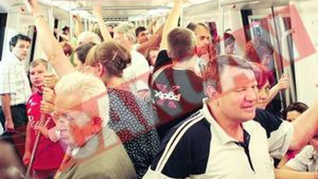 O garnitura de metrou s-a defectat in statia Obor