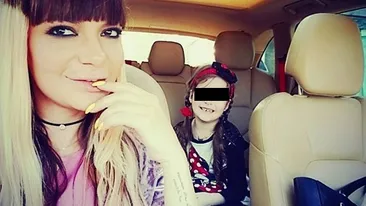 Dacă Beyonce de România i-a pus extensii fiicei sale, Andreea Antonescu a plusat! Cântăreaţa şi-a vopsit fiica de numai 6 ani