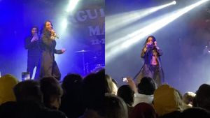 Ruby nu poate trece peste moartea lui Nosfe. Cântăreața a izbucnit în lacrimi pe scenă