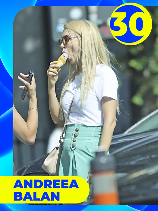 TOP 30 de vedete care au găsit soluţia perfectă împotriva caniculei! Roxana Vancea, Monica Gabor sau Laura Cosoi, show cu îngheţată şi… 