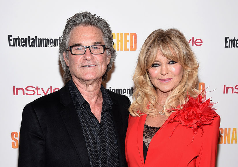 NEW YORK, NY - MAY 02:  Kurt Russell and Goldie Hawn attend the "Snatched" New York Premiere at the Whitby Hotel on May 2, 2017 in New York City.  (Photo by Dimitrios Kambouris/Getty Images)