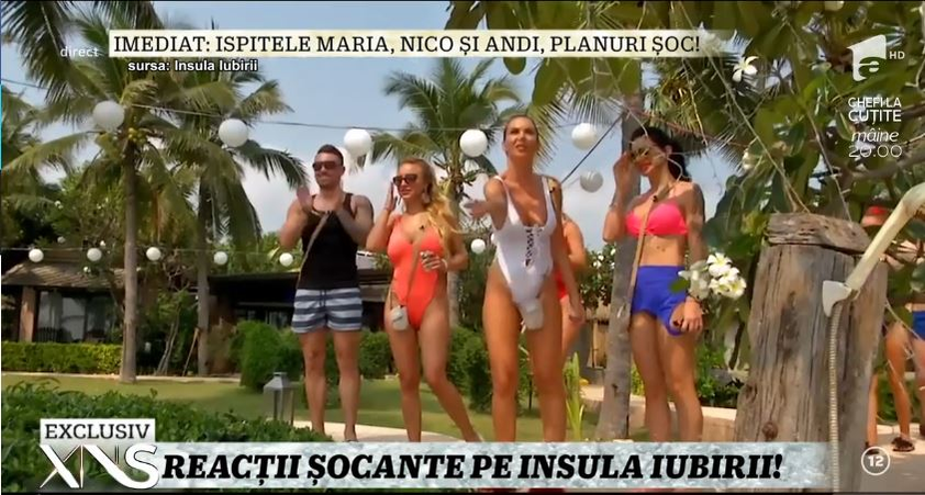 Sângele a dat în clocot la „Insula Iubirii”. Costa și ispita Nicoleta au dat frâu liber pasiunii