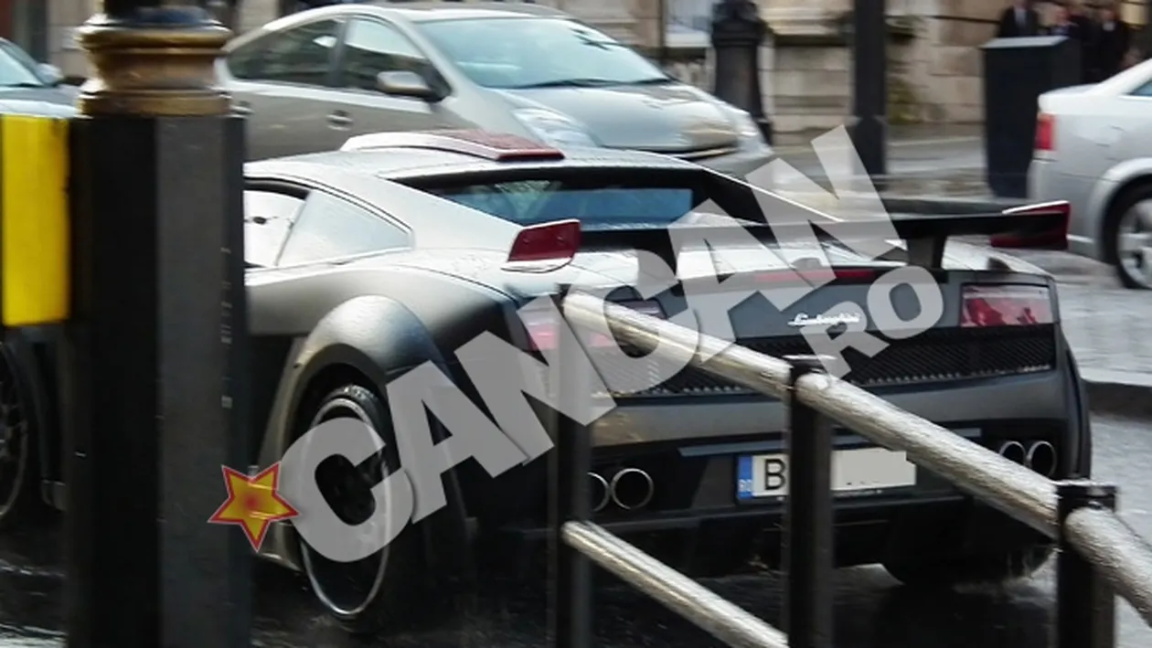 Crestin e apostol MONDIAL! Si-a plimbat Lamborghini-ul din Romania pana la Londra! Uite aici imagini cu el surprinse de britanici!