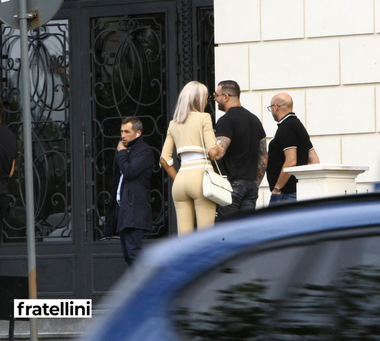 Alex Bodi și Bianca Drăgușanu, prânz select la Fratellini
