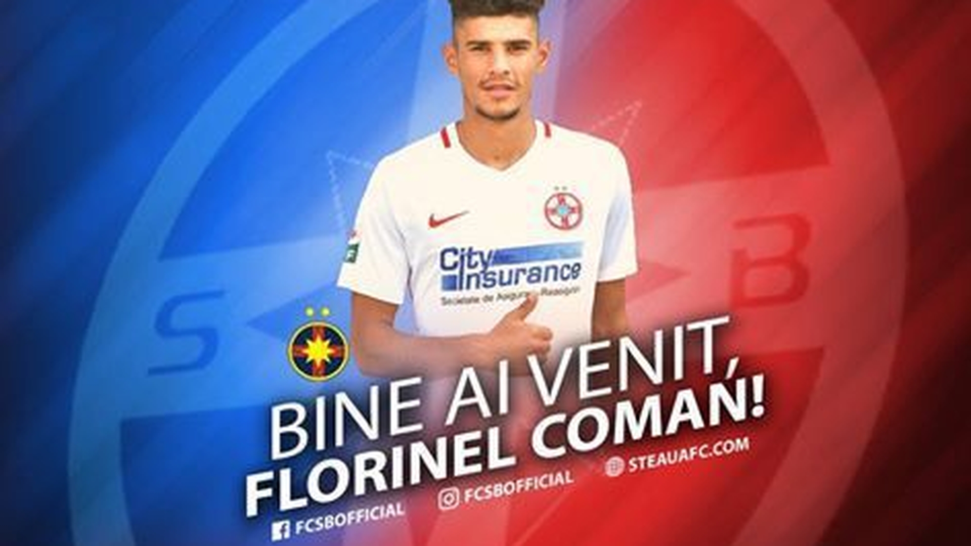 Florinel Coman a semnat pe cinci sezoane cu FCSB şi va juca cu numărul 17!