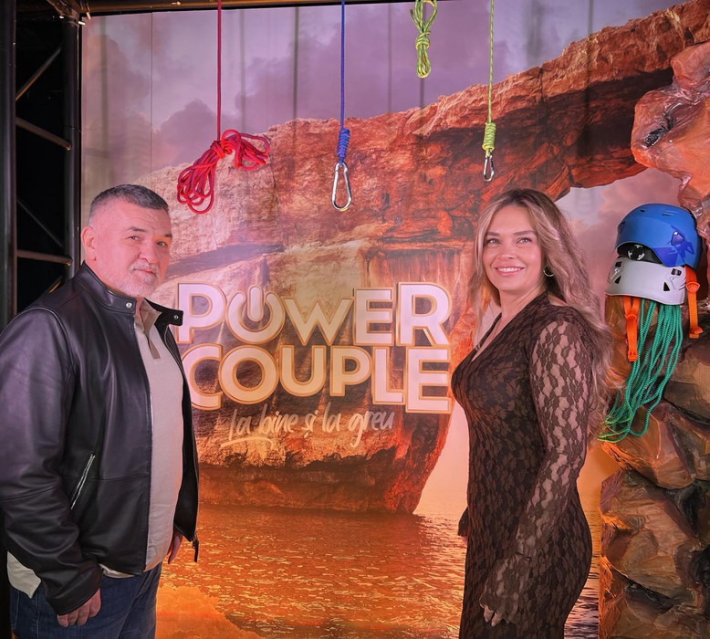 Leonard Doroftei și Monica și-au învins fricile la Power Couple