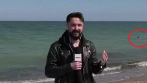 Distracție ca în toiul verii pe litoral. Cum s-a recuperat un turist după petrecerea de 1 mai