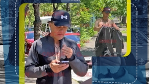 Marian Ionescu s-a dezbrăcat în mijlocul străzii și… Din artist s-a transformat în „tractorist”. Liderul formației Direcția 5, apariţie şocantă într-un parc din Capitală!
