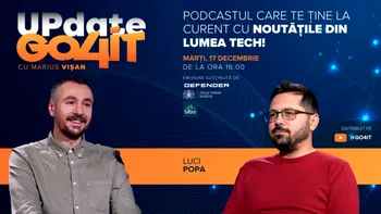 Update Go4it #8: Luci Popa vine la podcast să ne spună povestea sa, cât de rapidă este mașina Xiaomi și ce ar face fără iPhone