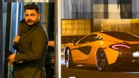 Patronașul o arde pilot prin Capitală! Valentin Burada a ieșit pe centru cu un McLaren de aproape 200.000 €