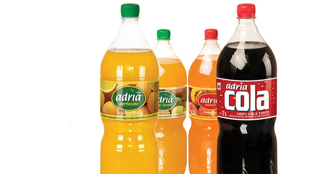 Ce conțin, de fapt, faimoasele sucuri Adria Cola sau Adria de portocale. Ingredientele naturale lipsesc aproape în totalitate