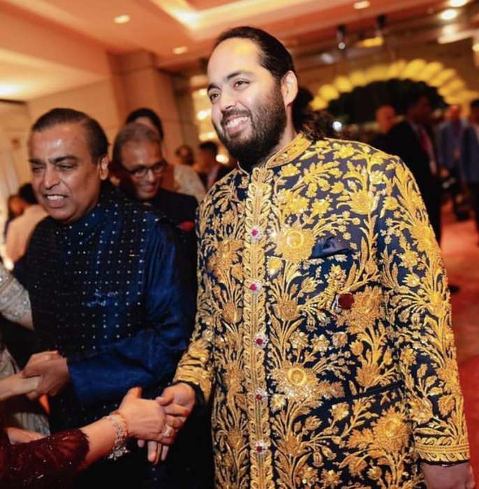 Anant Ambani, fiul celui mai bogat om din lume, s-a căsătorit cu Radhika Merchant/ sursă foto: Instagram