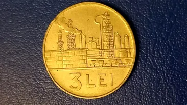 Mai ții minte cea mai ciudată monedă de pe vremea lui Ceaușescu, de 3 lei? Suma uriașă cu care se vinde acum, în 2026