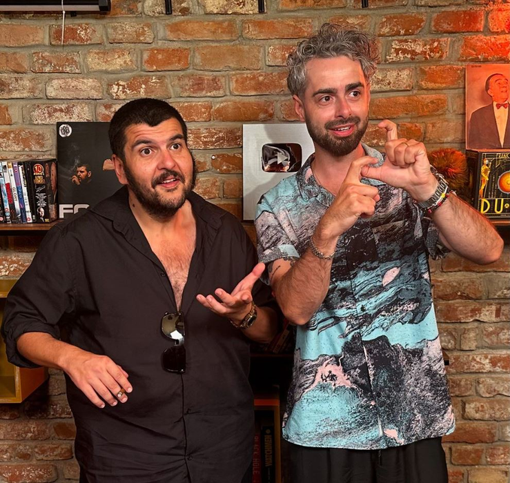 Radu Bucălae, alături de Gojira (Foto: Instagram)