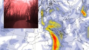 România, lovită de ”ploaia însângerată”. Fenomenul meteo bizar va apărea înainte de Paște