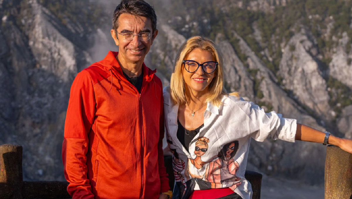 Mihai Găinușă și Oana Paraschiv/ Sursa foto: Instagram