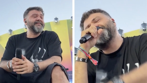 Grasu XXL a început să plângă la Neversea. Abia şi-a dus melodia la final, printre lacrimi