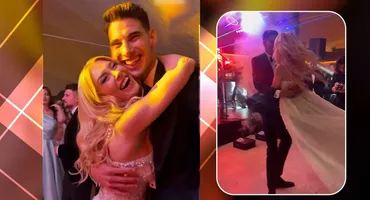 Cum arată cea de-a doua rochie de mireasă a Andreei Bălan. Toți și-au dat coate când au văzut-o!