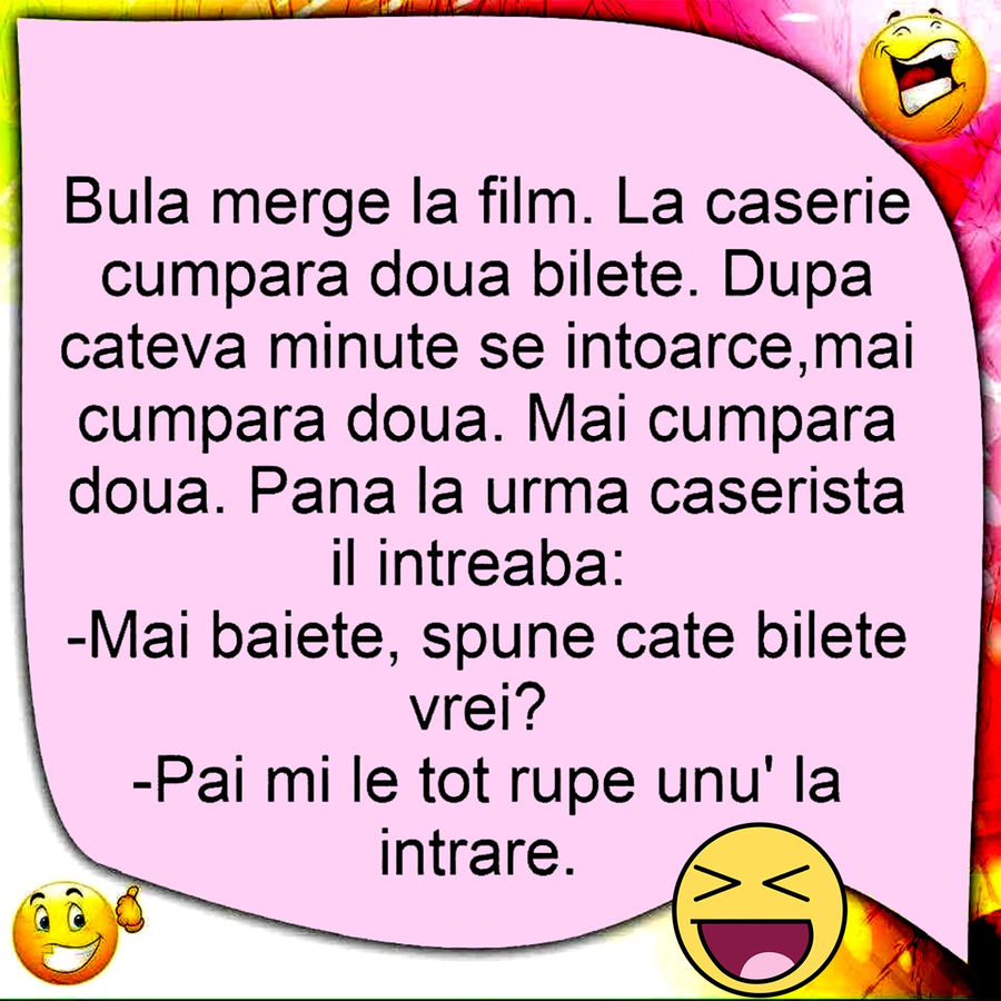 BANC | Bulă merge la film