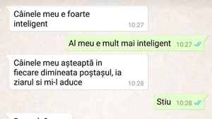 Bancul începutului de săptămână | "Câinele meu e foarte inteligent"