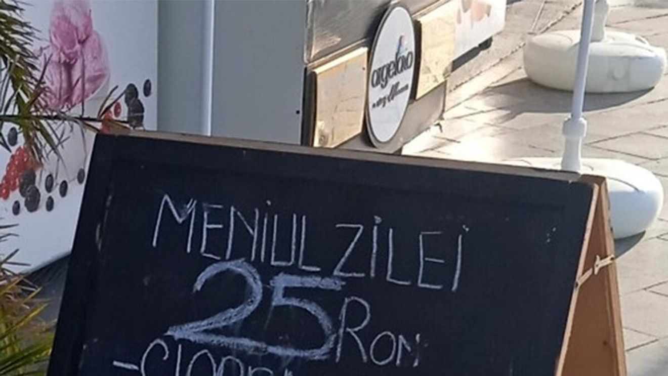 Un turist a comandat "meniul zilei" la 25 de lei, într-un restaurant din Neptun. Ce a primit, de fapt