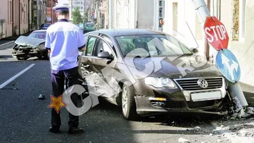 Se grabea la antrenament! Primorac a rupt un stalp din Turnu Severin