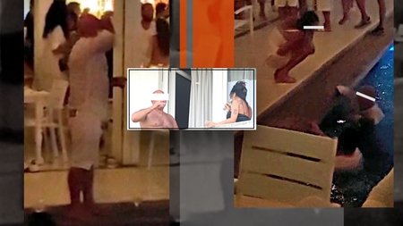 Soția vedetă a uitat episodul ”balconul” și e la picioarele rotofeiului ei! “Milionarul” lu' Popeasca s-a îmbătat cui la mare și…