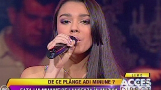 VIDEO Fiica cea mare a lui Adi Minune l-a facut sa planga! Afla in ce imprejurare!