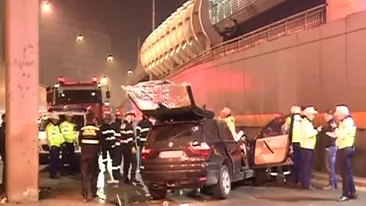 Grav accident rutier in Bucuresti. Doi tineri au ajuns la spital din cauza vitezei