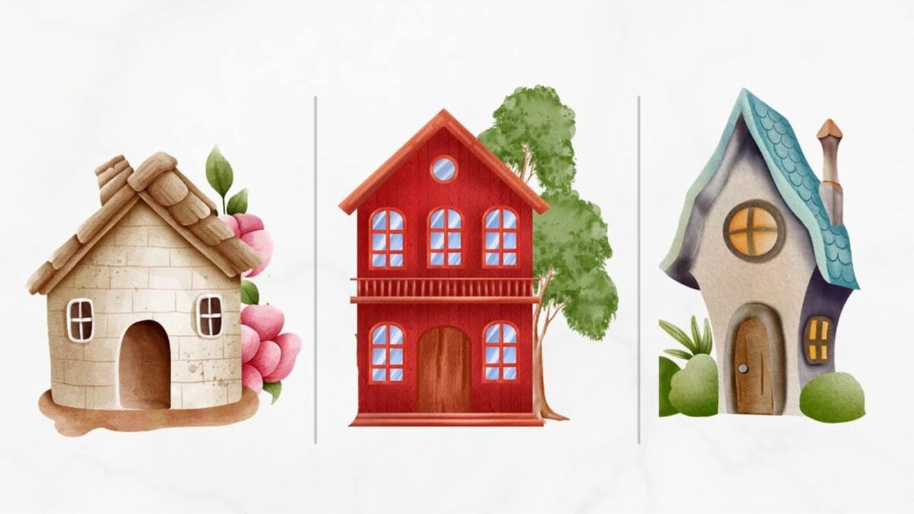 Test psihologic | Alege una dintre cele 3 case din imagine și vei afla care este, de fapt, prioritatea ta numărul 1